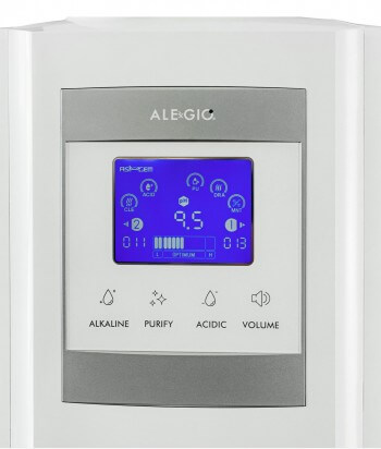 Alkaline water ionizer with dispenser included